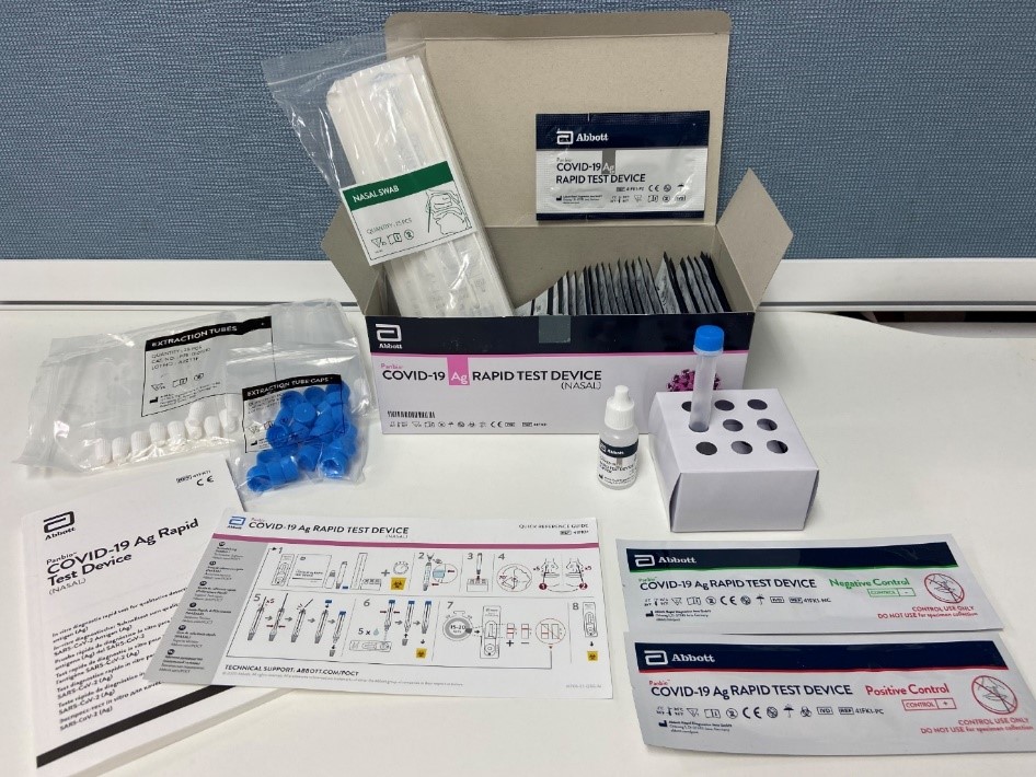 Panbio COVID-19 Antigen Self Test  Diagnostic rapide en POC – Abbott