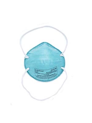 N95 Cup Respirator and Medical Mask with Head Loop Regular - Box/20