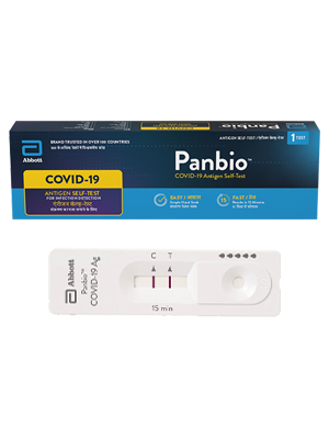 Self-Test Panbio™ COVID-19 Antigen Nasal Swab, Single-Use Test