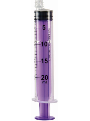 ENTERAL SYRINGE 20mL 80's