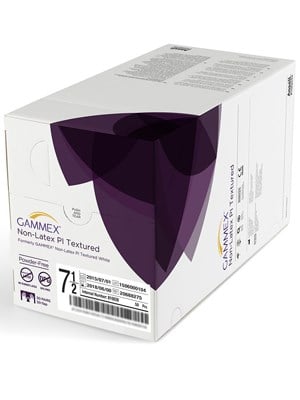 GAMMEX NON-LATEX PI TEXTURED #8 - Box/50