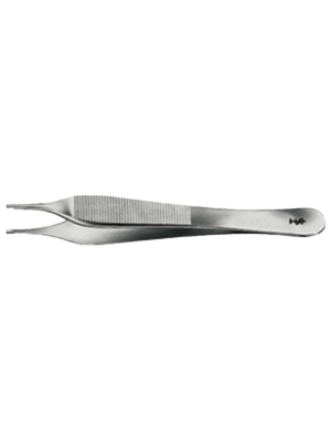 Aesculap Adson 1x2 Delicate Tissue Forceps 12cm Each