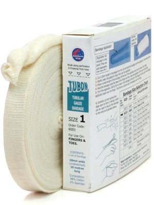 Tubular Gauze Bandage Size 1 Finger