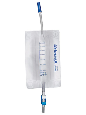 Urimaax® Drainage Bag Leg 750ml 10cm Sterile