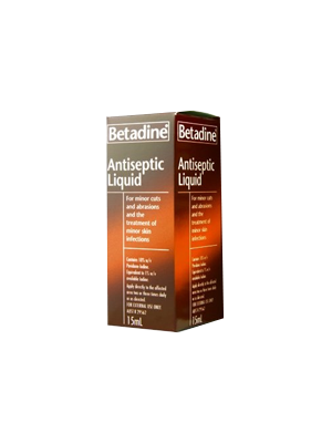 Betadine® Antiseptic Solution 10% Povidone-Iodine 100mL – Each