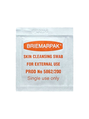 Skin Cleansing Swab 2% Chlorhexidine + 70% IPA - Ctn/5000