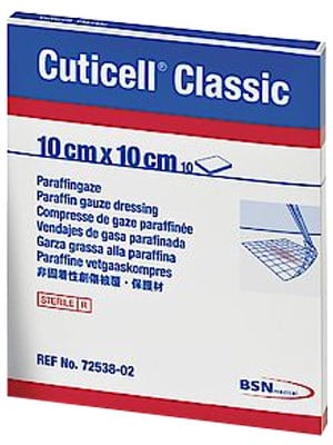 CUTICELL CLASSIC 10x10CM 1 INT. 10's