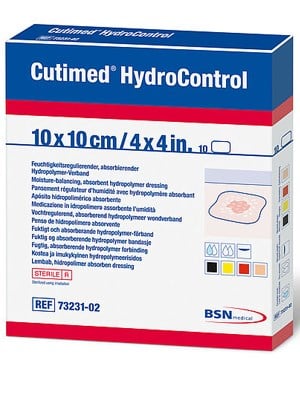 CUTIMED HYDROCONTROL 10x10CM STRL 10's