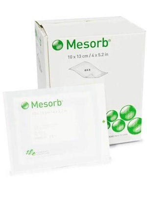 Mölnlycke Mesorb Absorbent Wound Dressing, 10cm x 13cm – Box/50