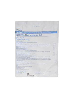 Baxter Cysto-bladder Sterile Irrigation Set, 2.1m - Each