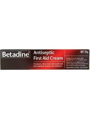 BETADINE FIRST AID CREAM 20g