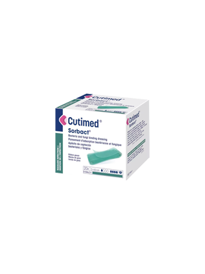 Cutimed® Sorbact® Ribbon Guaze Strip 2cm x 5cm – Box/20 