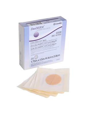 DuoDERM™ Extra Thin Sterile Spots Dressing, 4.4cmx3.8cm - Box/10