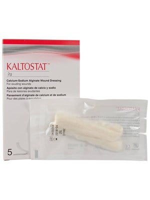 Kaltostat® Calcium Sodium Alginate Rope Dressing, 2g – Box/5