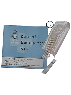 Dentist In A Box® Basic Emergency First Aid for Teeth - Kit 