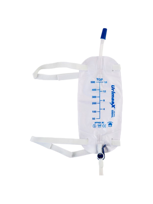 Urimaax Drainage Bag Leg Sterile 6cm Tubing 500ml - Each