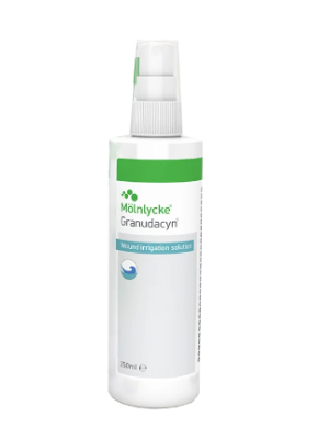 Granudacyn Wound Irrigation Solution Spray 250mL 