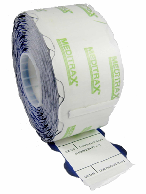 Meditrax® Indicator Labels Blue - Roll