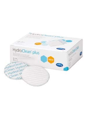 HydroClean Plus Wound Dressing 4cm Round - Box/10