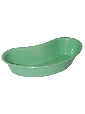 KIDNEY TRAY GREEN 255mm