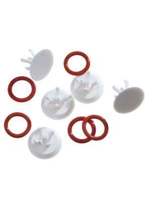 ProPulse® Mushroom Valve & Washer Kit Red - Pkt/5