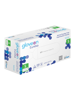 Gloveon Eureka Powder Free Nitrile Exam Gloves Small