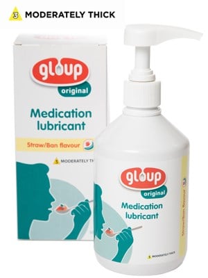 Gloup Medication Lubricant Strawberry Banana 500mL - Each