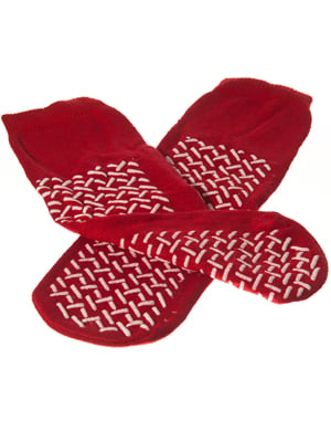 red slipper socks