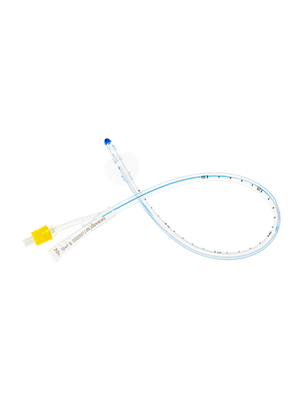 2 Way Foley Catheter Std Tip 45cm,10mL Balloon Yellow