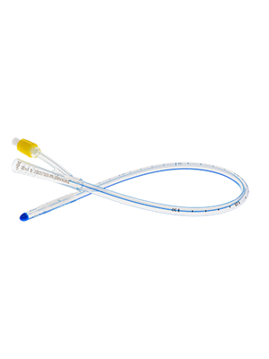 2 Way Std Tip Foley Catheter 20FR 45cm, 30mL Balloon 20Fr Yellow