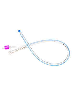 2 Way Foley Catheter Std Tip 40cm with 30mL Balloon Blue 22FG