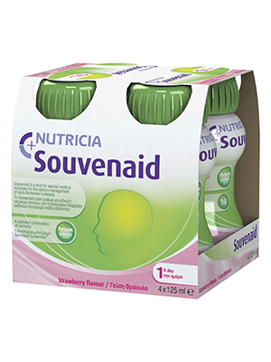 Souvenaid® Nutrition Drink Strawberry 125mL - Pkt/4