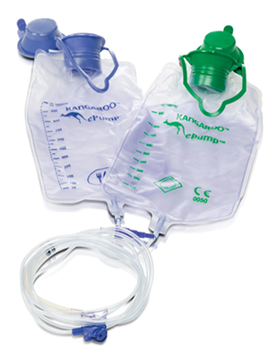 Kangaroo™ Joey 1000ml Feed and 1000ml Flush Bag Set - Ctn/30