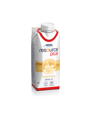 RESOURCE Plus Nutritional Supplement Drink,Vanilla 237mL- Ctn/24