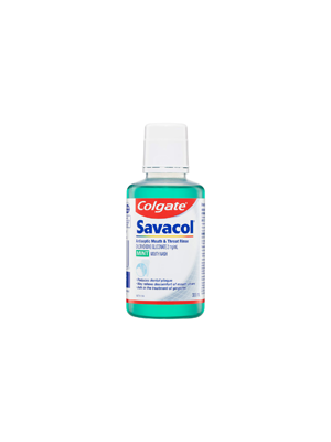 Colgate Savacol Rinse Original Mouthwash Mint 300mL - Each