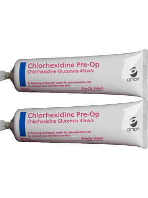 CHLORHEXIDINE PRE-OP 20x50mL