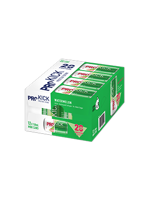 ProKick Watermelon Flavoured 20g Protein Drink, 150mL - Ctn/12