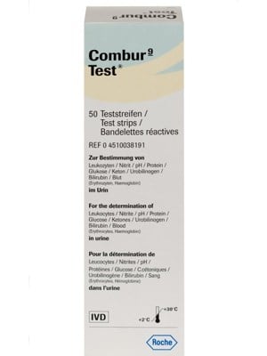 Combur 9-Test Strips Box/50