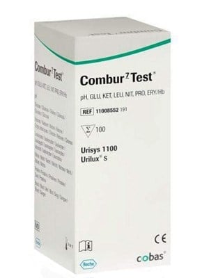 Combur 7-Test Urinalysis Strips Roche