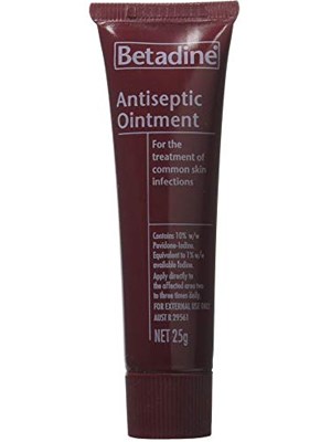 Betadine® Antiseptic Povidone-Iodine Topical Oint 25g Tube– Each