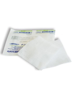 GAUZE SQ 7.5CM STERILE P5 - Box/50