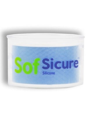 SOFSICURE SILICONE TAPE 2.5cm X 5m - Box/6