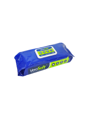 VeraSoft Moist Disposable Wipes Non Sterile-Packet/64