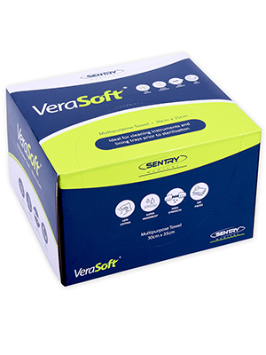 VeraSoft® Multipurpose Towel Non-Sterile 35cm x 30cm - Box/100