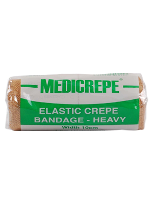 Medicrepe® Elastic Crepe Bandage Unstretched Heavy Range - Pkt/12