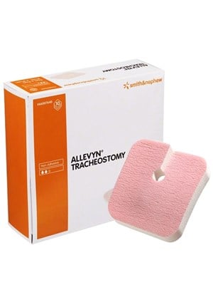 ALLEVYN Non-Adhesive Tracheostomy Dressing 9cm - Box/10