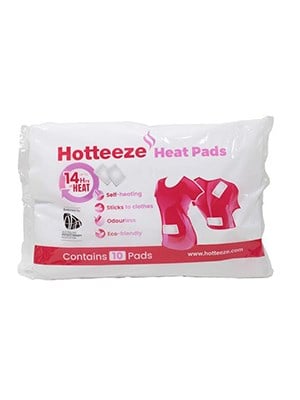 HOTTEEZE SELF ADH HEAT PADS - Pkt/10