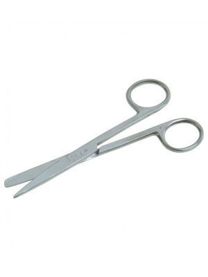 Basic Surgical Scissor Sharp/Blunt Straight 13cm