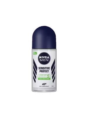 NIVEA MEN Deodorant, Sensitive roll-on 50mL - Each