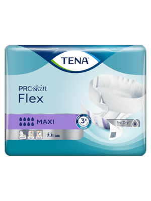 TENA® Flex MAXI Belted Incontinence Briefs Medium - Ctn/3